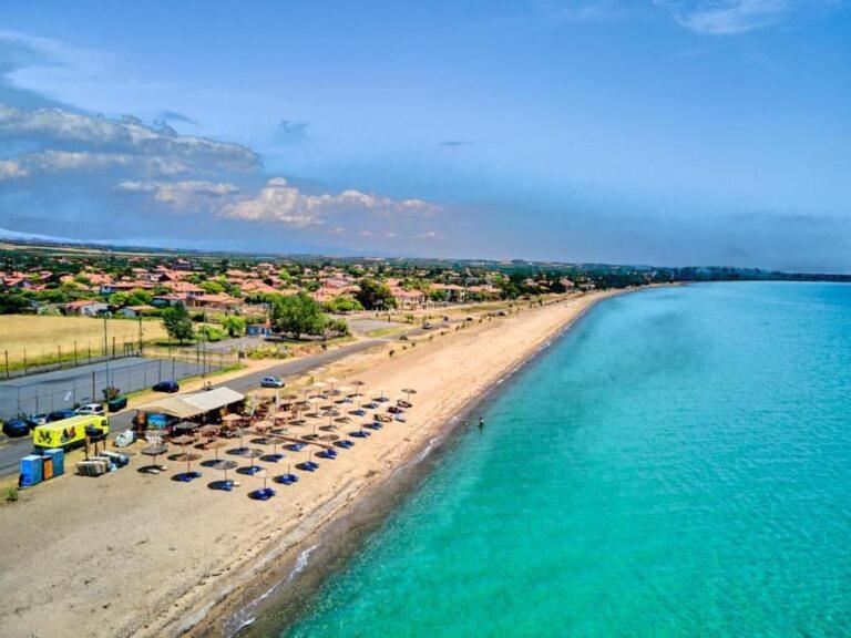 Sunny coast halkidiki! Villa Sozopoli Bagian luar foto