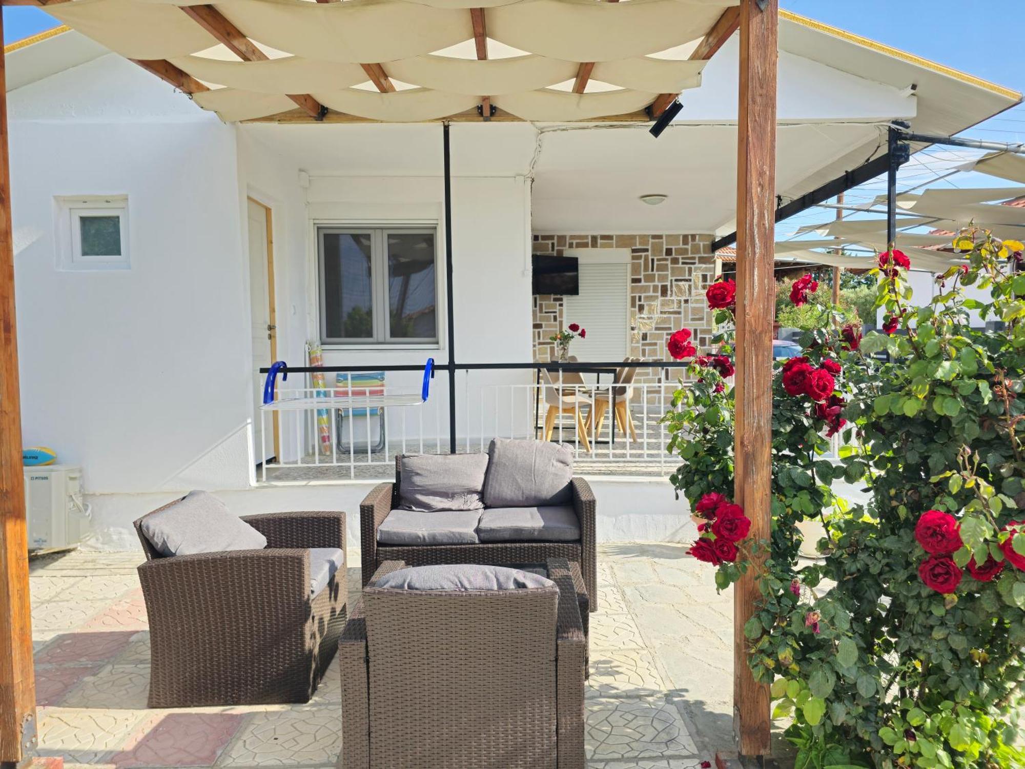 Sunny coast halkidiki! Villa Sozopoli Bagian luar foto