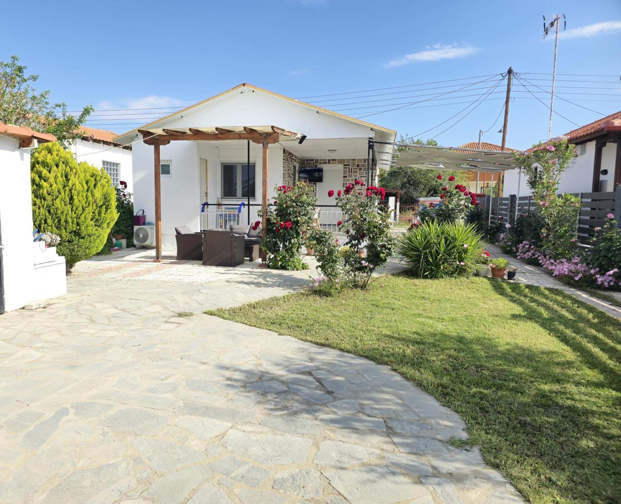 Sunny coast halkidiki! Villa Sozopoli Bagian luar foto